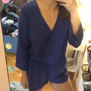 Cobalt blue romper !